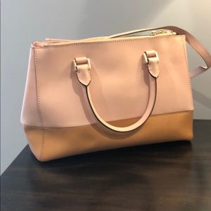 Michael Kors Bags - MK pink and brown bag and wallet combo Michael Kors Bags - MK pink and brown bag and wallet combo